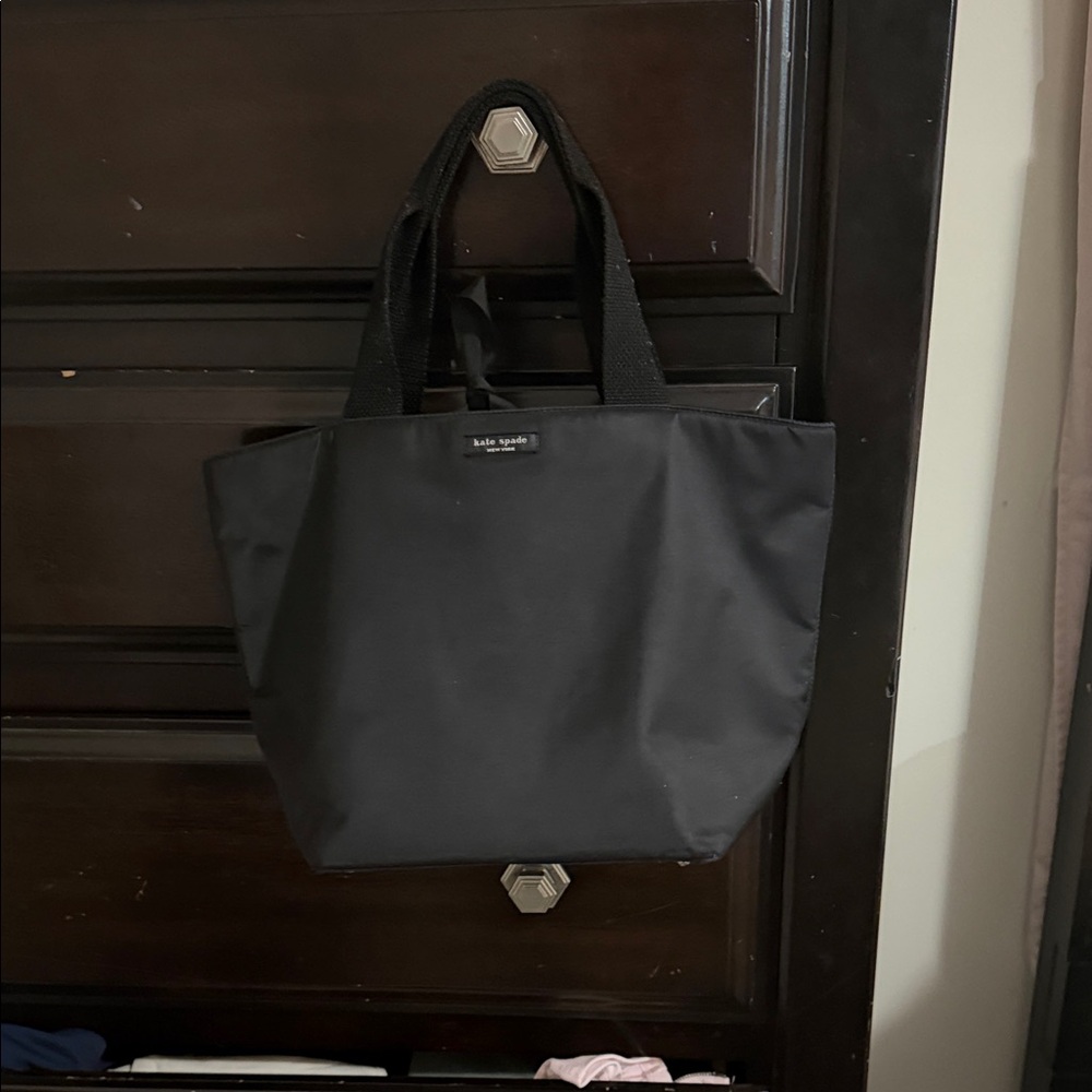 kate spade Black Nylon Duffel Tote